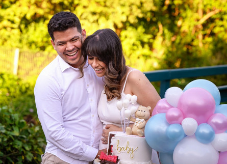 Chá Revelação  Aline e Wellckher