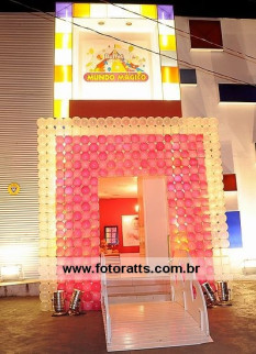 Decoração Bears Flowers Designers Buffet Mundo Mágico.