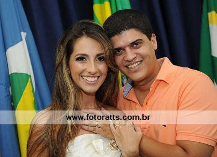 Casamento Civil  Rodrigo e Pâmela doa 16/03/2012.