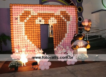 Decoração Ursinhas estação da alegria