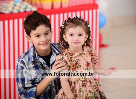 Aniversário 02 Anos Julia e 10 Anos Gabriel dia 21/07/2012 no Origami Buffet.