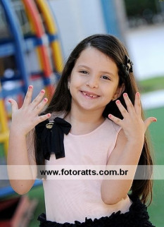 Aniversário 07 Anos Caroline dia 21/07/2012.