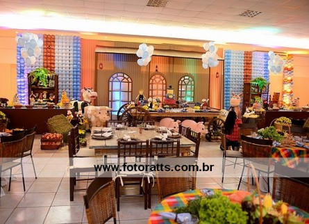 Decoração Fazendinha - Estação da Alegria dia 16/09/2012.