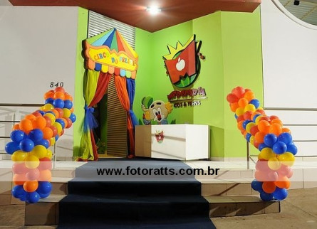 Decoração Circo Balão Magico