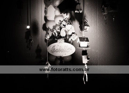 Decoração Pássaros Anjo Barroco.