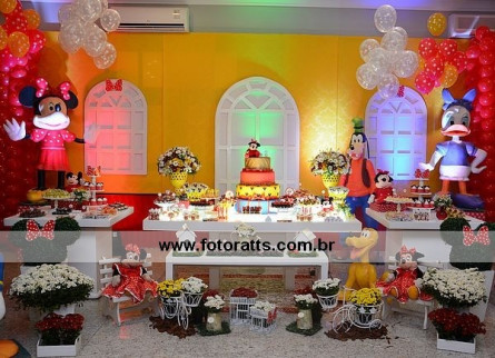 Decoração Miney Estacao dalegria(Luciana) ( 065) 3637-1157