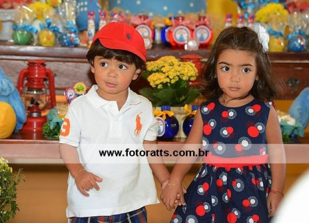 02 Anos Bento e Maria Luiza dia 18/05/2014 na Fazendinha Cocoricó