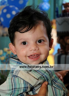 01 Ano Arthur dia 30/08/2014 