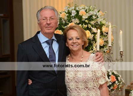 Bodas de Ouro Liane e Norberto dia 07/03/2015 no Espaço Solari.