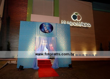 Decoração Cinderela Mundo Mágico.