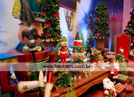 Decoração Natal no Dia 19/12/2016 Mercearia Kids & Teens / Laçarote festa a fazer.