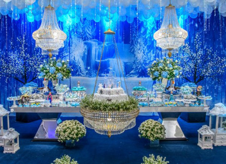 Decoração Frozen Felici Buffet