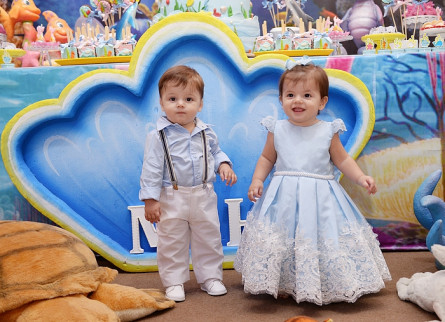 01 Ano Heitor e Maria Eduarda