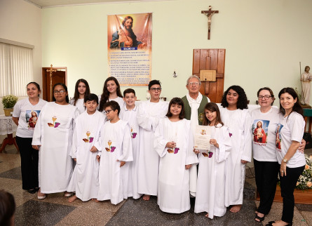 1º Comunhão  Igreja  Bom Pastor