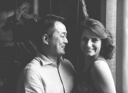 Luciane   e  Marçal